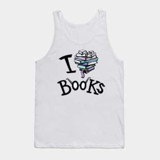 I Love Books Tank Top